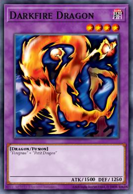 Darkfire Dragon Yu-Gi-Oh card