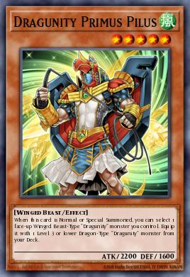 Dragunity Primus Pilus Yu-Gi-Oh card