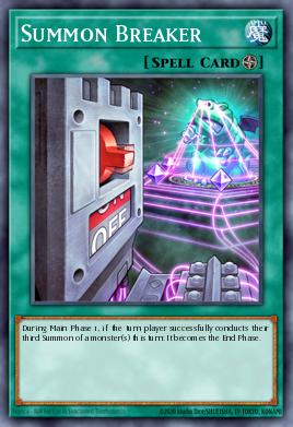 Summon Breaker Yu-Gi-Oh card
