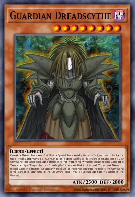 Guardian Dreadscythe Yu-Gi-Oh card