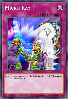 Micro Ray Yu-Gi-Oh card
