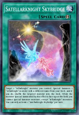 Satellarknight Skybridge Yu-Gi-Oh card