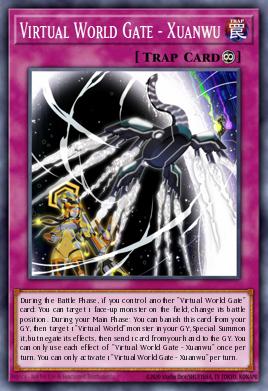 Virtual World Gate - Xuanwu Yu-Gi-Oh card