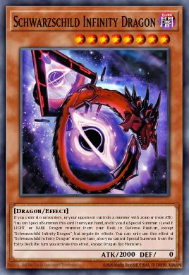 Schwarzschild Infinity Dragon Yu-Gi-Oh card