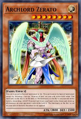 Archlord Zerato Yu-Gi-Oh card