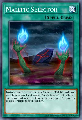 Malefic Selector Yu-Gi-Oh card
