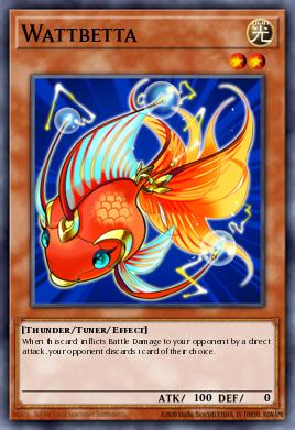 Wattbetta Yu-Gi-Oh card