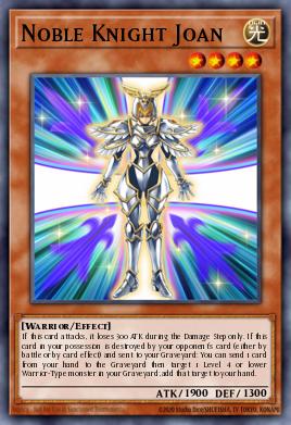 Noble Knight Joan Yu-Gi-Oh card