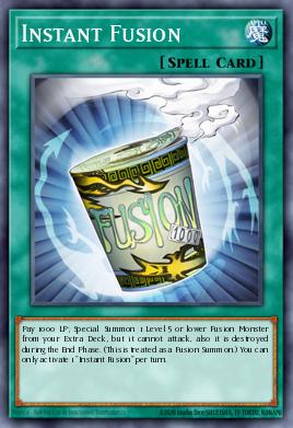 Instant Fusion Yu-Gi-Oh card