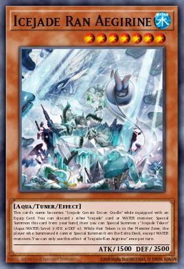 Icejade Ran Aegirine Yu-Gi-Oh card