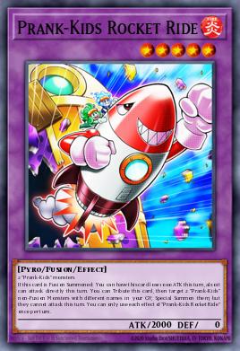 Prank-Kids Rocket Ride Yu-Gi-Oh card