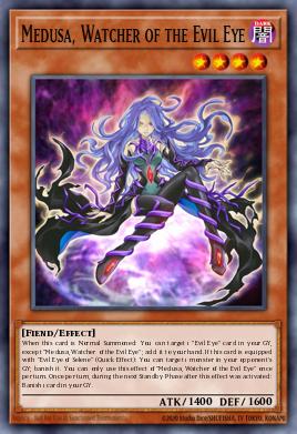 Medusa, Watcher of the Evil Eye Yu-Gi-Oh card
