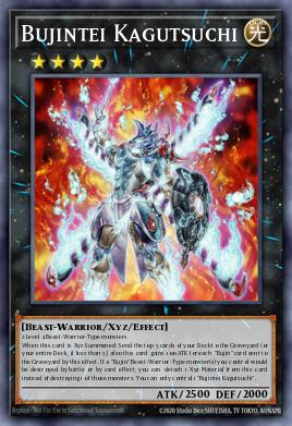 Bujintei Kagutsuchi Yu-Gi-Oh card