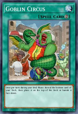 Goblin Circus Yu-Gi-Oh card