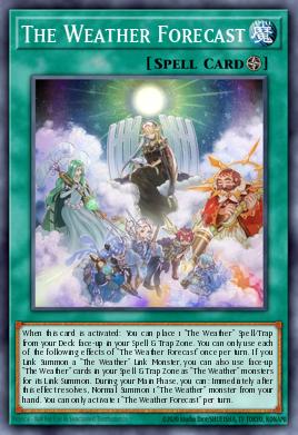 The Weather Forecast Yu-Gi-Oh card
