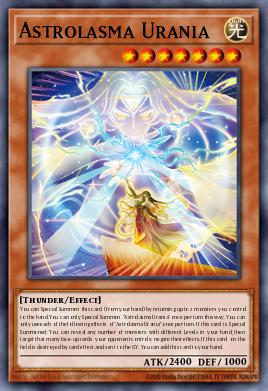 Astrazma Urania Yu-Gi-Oh card