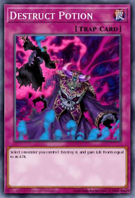 Destruct Potion Yu-Gi-Oh card