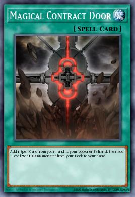 Magical Contract Door Yu-Gi-Oh card