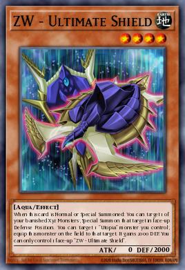 ZW - Ultimate Shield Yu-Gi-Oh card