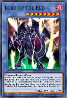 Lord of the Red Yu-Gi-Oh card