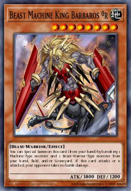 Beast Machine King Barbaros Ür Yu-Gi-Oh card