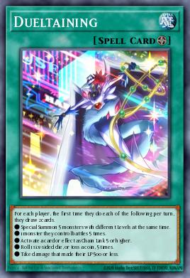 Dueltaining Yu-Gi-Oh card