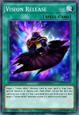 Vision Release Yu-Gi-Oh card