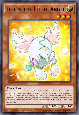 Tellus the Little Angel Yu-Gi-Oh card