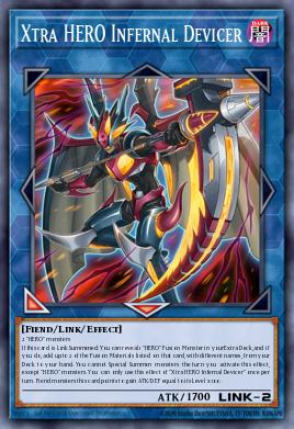 Xtra HERO Infernal Devicer Yu-Gi-Oh card