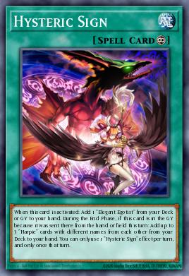 Hysteric Sign Yu-Gi-Oh card