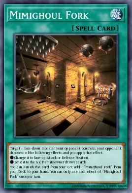 Mimighoul Fork Yu-Gi-Oh card