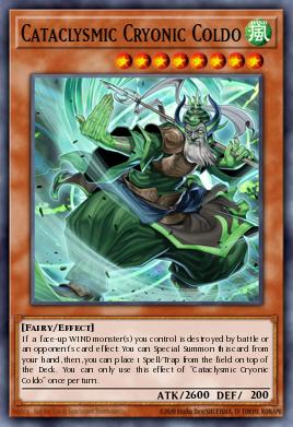 Cataclysmic Cryonic Coldo Yu-Gi-Oh card