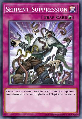 Serpent Suppression Yu-Gi-Oh card