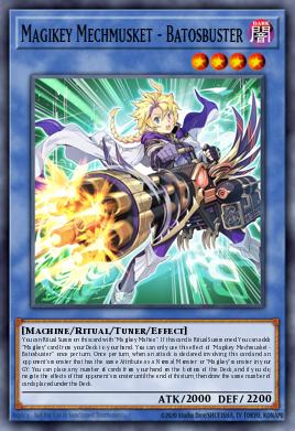Magikey Mechmusket - Batosbuster Yu-Gi-Oh card