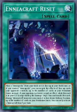 Enneacraft Reset Yu-Gi-Oh card