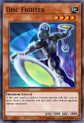 Disc Fighter Yu-Gi-Oh card
