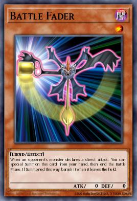 Battle Fader Yu-Gi-Oh card