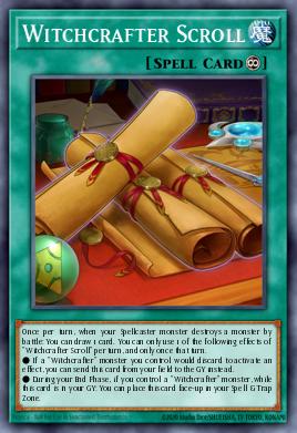 Witchcrafter Scroll Yu-Gi-Oh card
