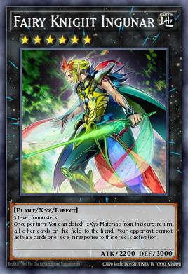 Fairy Knight Ingunar Yu-Gi-Oh card