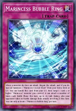 Marincess Bubble Ring Yu-Gi-Oh card