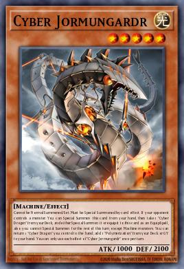 Cyber Jormungardr Yu-Gi-Oh card