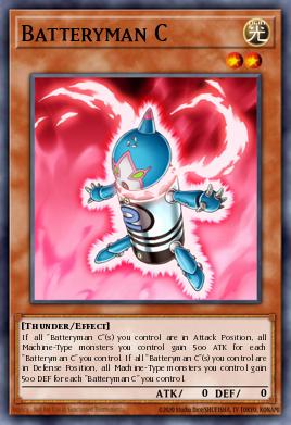 Batteryman C Yu-Gi-Oh card