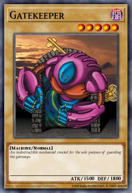 Gatekeeper Yu-Gi-Oh card