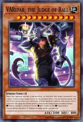 VARefar, the Judge of Ball Yu-Gi-Oh card