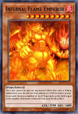 Infernal Flame Emperor Yu-Gi-Oh card