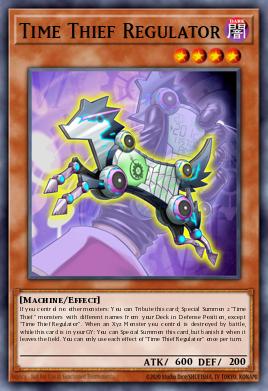 Time Thief Regulator Yu-Gi-Oh card