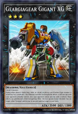 Geargiagear Gigant XG Yu-Gi-Oh card