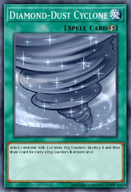 Diamond-Dust Cyclone Yu-Gi-Oh card