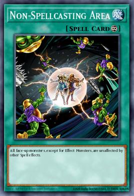 Non-Spellcasting Area Yu-Gi-Oh card
