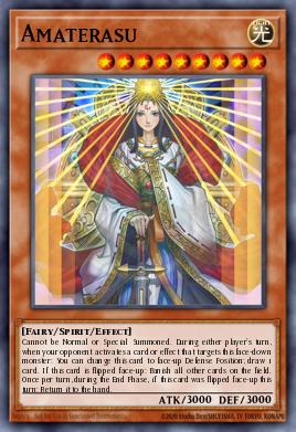 Amaterasu Yu-Gi-Oh card
